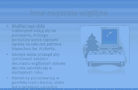 Myśliwi w wigilię